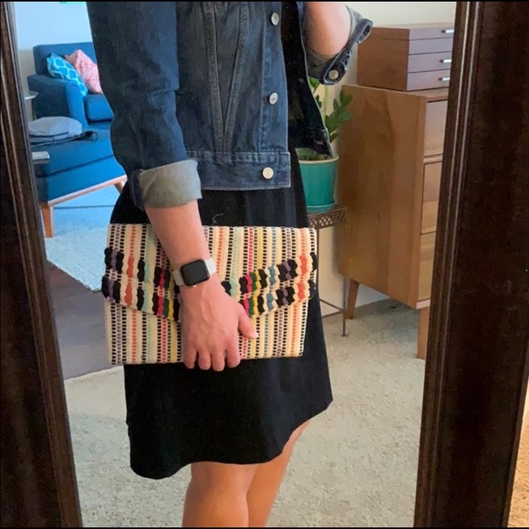 Taj Woven Clutch Like Stella & Dot but Lovestitch - Picture 3 of 8